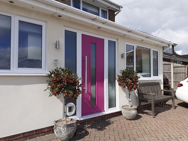 Pink Composite Door & Side Panels